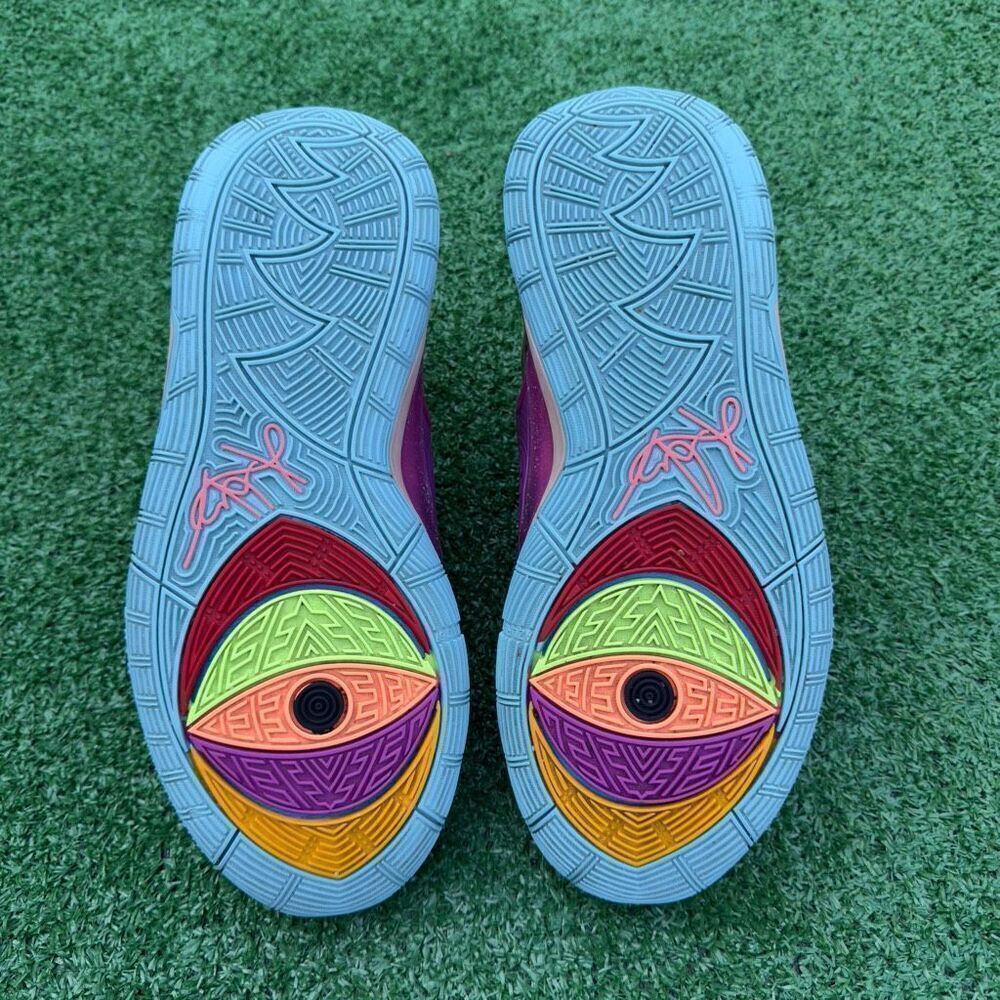 NIKE AIR KYRIE 6 EVIL EYE - Women’s Running Shoes - SIZE 7.5 - Picture 9 of 10
